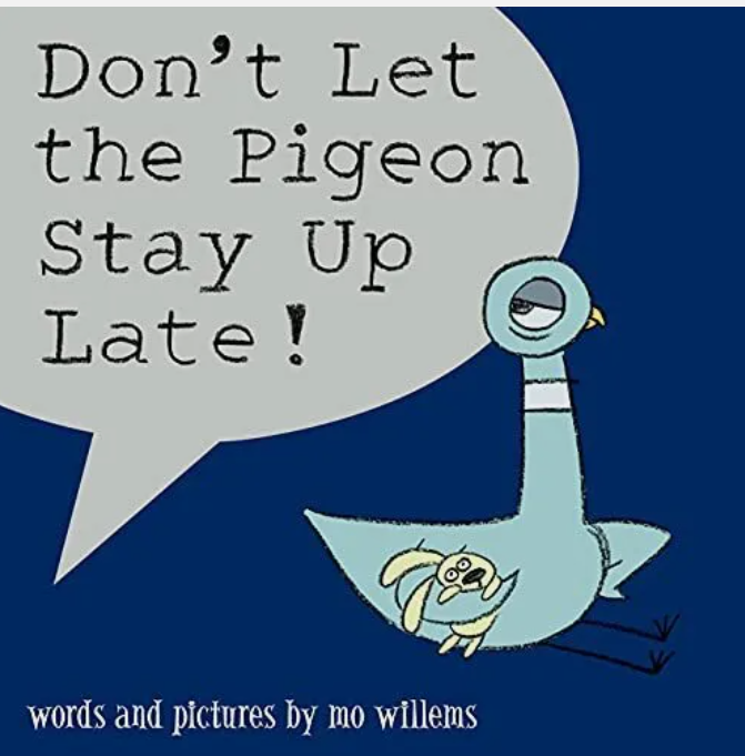 کتاب به کبوتر اجازه نده تا دیروقت بیدار بماند، داستانی آموزنده و سرگرم کننده برای کودکان دبستانی